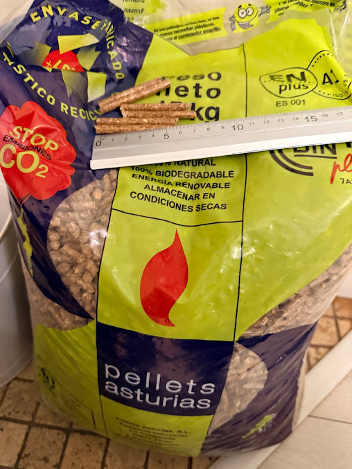 Palet completo 72 sacos de 15kg  ASTURIAS